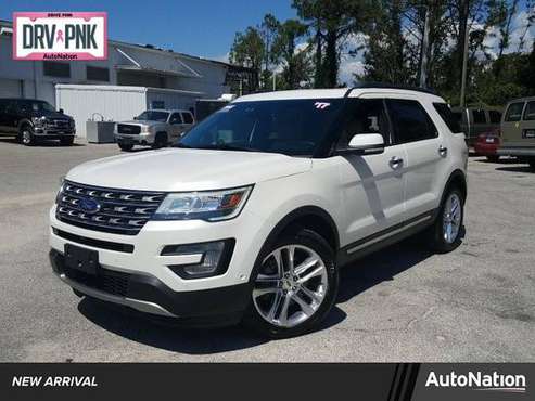 2017 Ford Explorer Limited 4x4 4WD Four Wheel Drive SKU:HGB50848 for sale in Panama City, FL