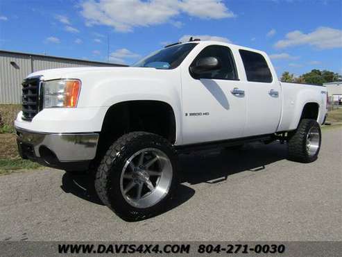 2009 GMC Sierra 2500 HD Crew Cab Short Bed Lifted 4X4 Pick Up for sale in Richmond, NY