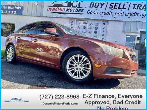 2012 Chevrolet Chevy Cruze eco Sedan 4D CALL OR TEXT TODAY! - cars &... for sale in Clearwater, FL