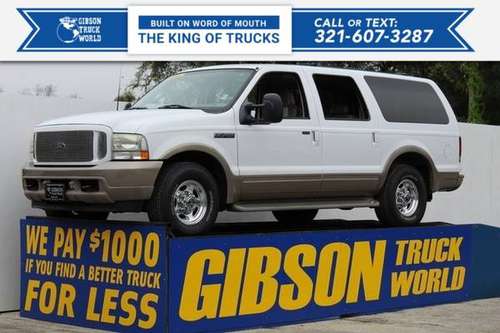 *2003* *Ford* *Excursion* *Eddie Bauer* - cars & trucks - by dealer... for sale in Sanford, FL