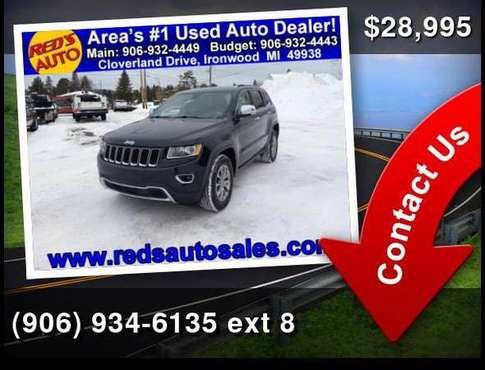 2015 Jeep Grand Cherokee Limited - - by dealer for sale in Ironwood, WI