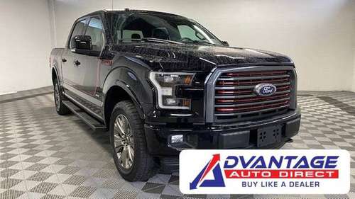 2017 Ford F-150 4x4 4WD F150 Truck Crew cab Lariat SuperCrew - cars... for sale in Kent, CO