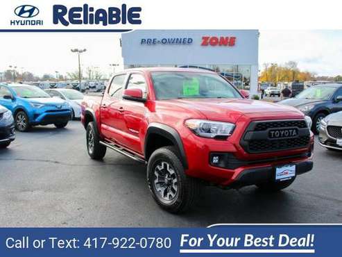2018 Toyota Tacoma TRD Offroad offroad Barcelona Red Metallic - cars... for sale in Springfield, MO