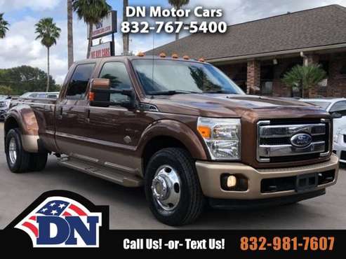 2011 Ford Super Duty F-350 DRW Truck F350 2WD Crew Cab 172 King... for sale in Houston, TX
