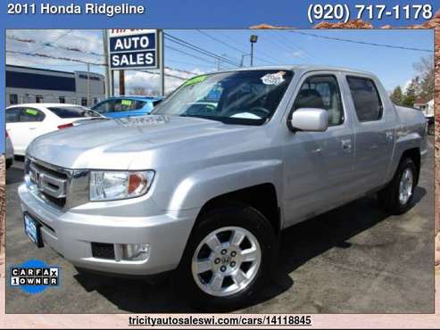 2011 HONDA RIDGELINE RTS 4X4 4DR CREW CAB Family owned since 1971 for sale in MENASHA, WI