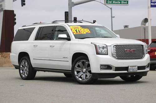 2016 GMC Yukon XL White Frost Tricoat Great Deal AVAILABLE - cars for sale in Seaside, CA