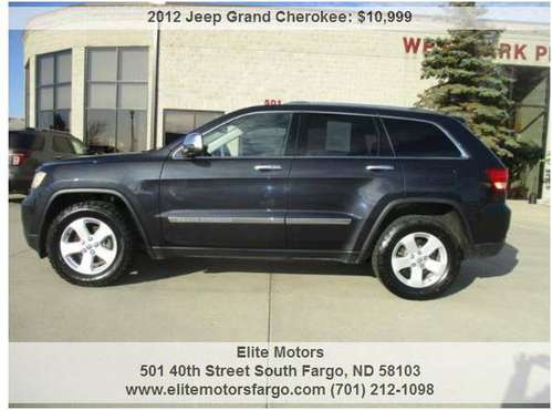 2012 Jeep Grand Cherokee, Leather, Loaded, Sharp! - cars & trucks -... for sale in Fargo, ND