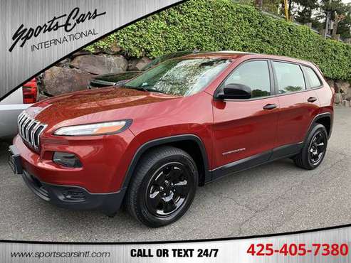 2016 Jeep Cherokee Sport - - by dealer - vehicle for sale in Bothell, WA