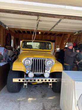 78 CLASSIC JEEP CJ-7 CUSTOM/ONE OF A KIND - cars & trucks - by owner... for sale in south jersey, NJ