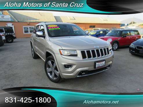 2014 JEEP GRAND CHEROKEE V6 OVERLAND 4X4 , TOP OF THE LINE! - cars &... for sale in Santa Cruz, CA