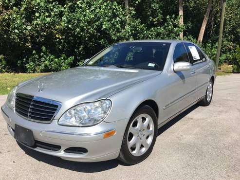 2003 MERCEDES-BENZ S500 *4MATIC 1-OWNER *LIKE NEW* CLEAN CAR FAX* for sale in Port Saint Lucie, FL