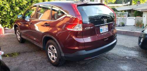 2012 Honda CRV red with gray leather int, Econ button - cars & for sale in Tujunga, CA