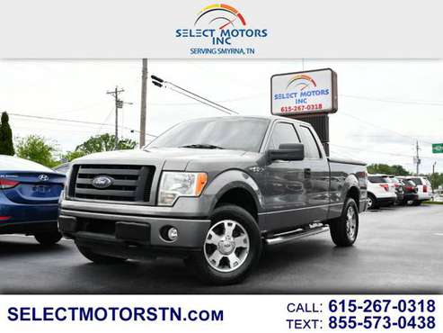 2010 FORD F-150 SUPER CREW CAB STX 4x4 1 OWNER W/CLEAN TITLE & for sale in TN