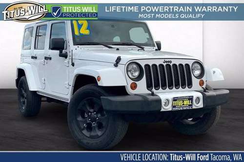 2012 Jeep Wrangler Unlimited 4x4 4WD SUV Altitude Convertible - cars for sale in Tacoma, WA