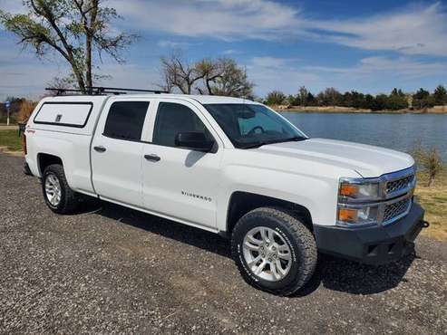 2014 Chevrolet Silverado 1500 LT CREW 1OWNER 5 3L 4X4 CANOPY NEW BF for sale in Woodward, OK
