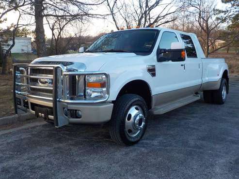 2008 Ford F350 King Ranch Crew Cab, 4x4, DRW, NEW tires, 129k,... for sale in Merriam, MO