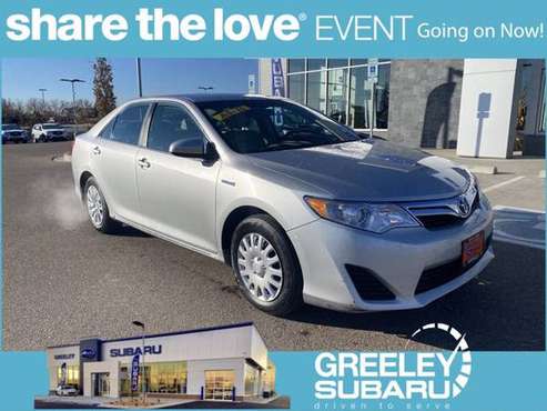 2014 Toyota Camry Hybrid Le - cars & trucks - by dealer - vehicle... for sale in Greeley, CO