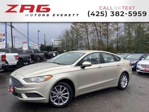 2017 Ford Fusion SE - cars & trucks - by dealer - vehicle automotive... for sale in Everett, WA