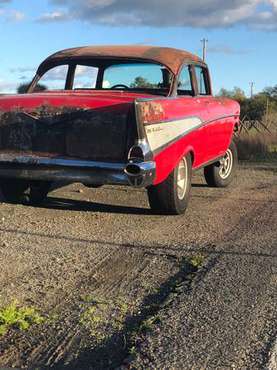 1957 Chevy gasser/or rolling chassis for sale in Windsor, CA