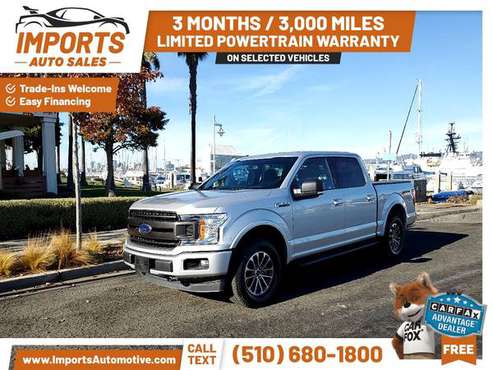2018 Ford F-150 XLT 4x4SuperCrew 5.5 ft. SB FOR ONLY $564/mo! - cars... for sale in Alameda, CA
