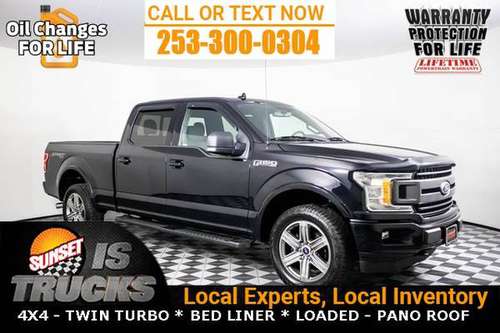 2018 Ford F-150 4x4 4WD F150 XLT SuperCrew PICKUP TRUCK - cars &... for sale in Sumner, WA