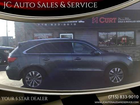 2014 ACURA MDX AWD TECH SUV - cars & trucks - by dealer - vehicle... for sale in Eau. Laire, WI