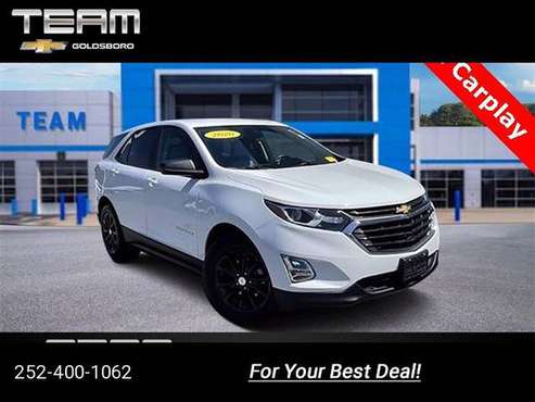 2020 Chevy Chevrolet Equinox LS suv White - - by for sale in Goldsboro, NC