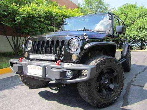 2016 JEEP WRANGLER UNLIMITED Rubicon Hard Rock ~ Youre Approved! Low... for sale in Manassas, VA