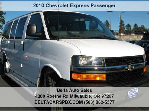2010 Chevrolet Chevy Express 12 Passenger LT 1 Owner Low Miles -... for sale in Milwaukie, OR