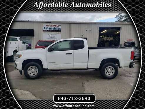 2016 Chevrolet Colorado Work Truck Ext. Cab 2WD - cars & trucks - by... for sale in Myrtle Beach, NC