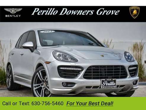 2013 Porsche Cayenne GTS hatchback Classic Silver Metallic for sale in Downers Grove, IL