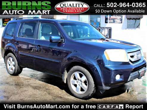 3rd Row Low Miles 2011 Honda Pilot EX-L w/DVD/Navi/Sunroof - cars for sale in Louisville, KY