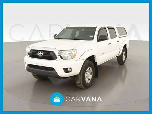 2015 Toyota Tacoma Double Cab PreRunner Pickup 4D 5 ft pickup White for sale in York, PA