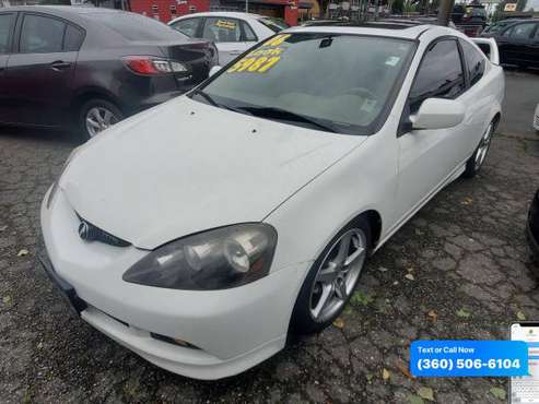2006 Acura RSX w/Leather 2dr Hatchback 5A - cars & trucks - by... for sale in Mount Vernon, WA