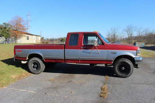 1996 Ford F250 XLT Extend Cab w/ Snow Plow - cars & trucks - by... for sale in Lebanon, PA