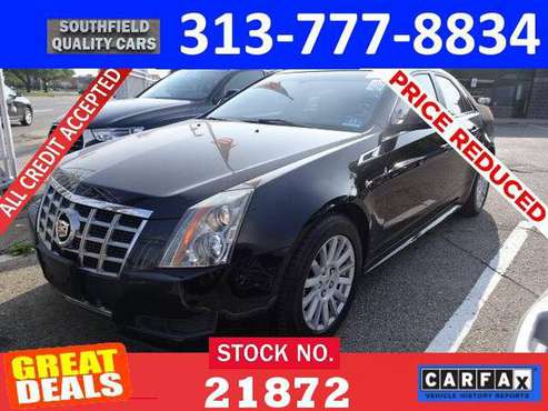 ✔️👍2013 CADILLAC CTS Bad Credit Ok Guaranteed Financing $500 Down... for sale in Detroit, MI