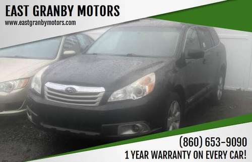2010 Subaru Outback 2 5i Premium AWD 4dr Wagon CVT - 1 YEAR for sale in East Granby, CT