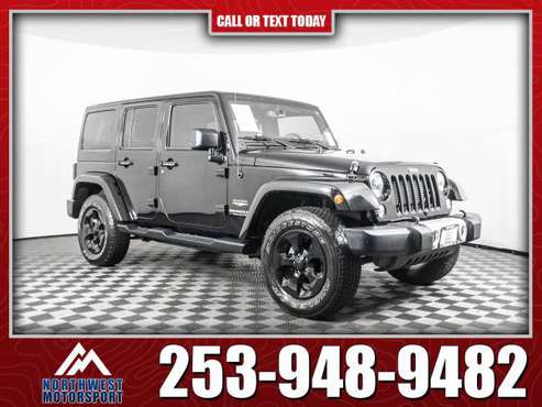 2015 Jeep Wrangler Unlimited Sahara 4x4 - - by for sale in PUYALLUP, WA