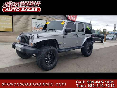LOW MILES!! 2013 Jeep Wrangler Unlimited 4WD 4dr Sahara for sale in Chesaning, MI