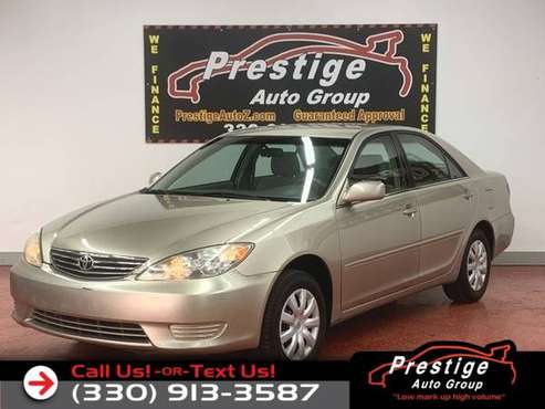 2005 Toyota Camry LE FWB - 100 Approvals! for sale in Tallmadge, OH