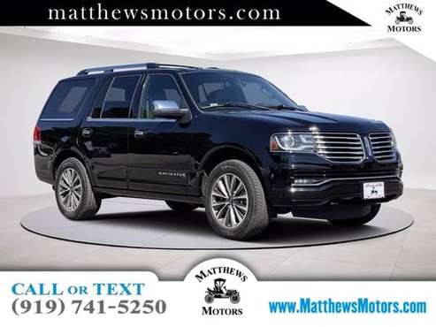 2016 Lincoln Navigator Select 4WD - - by dealer for sale in Clayton, NC