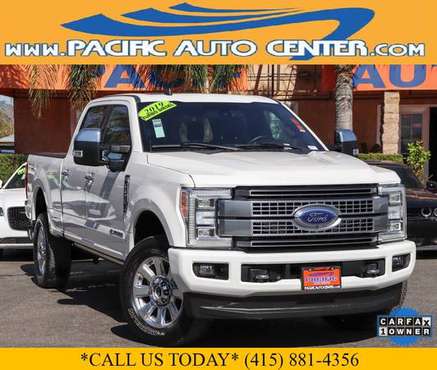 2019 Ford F-250 Diesel Platinum Crew Cab 4x4 Pickup Truck #33774 -... for sale in Fontana, CA