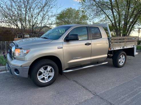 2008 Toyota Tundra - 4x4, Double Cab, Flat Bed - 105K - cars & for sale in Santa Fe, NM
