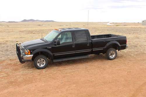1999 Ford F350 F-350 4WD crew cab strong truck - - by for sale in CO