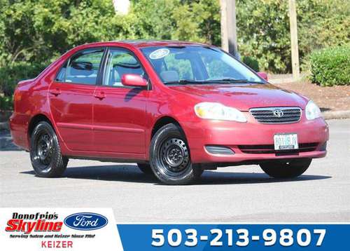 2005 Toyota Corolla FWD CE 1.8 1.8L I4 SMPI DOHC - cars & trucks -... for sale in Keizer , OR