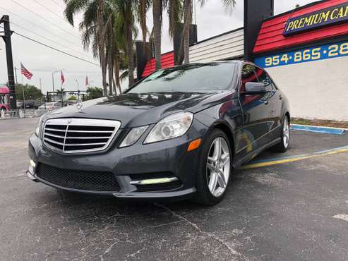 2013 MERCEDES BENZ E350 AMG PCKG LOW MILES $14499(CALL DAVID) for sale in Fort Lauderdale, FL