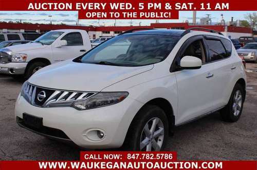 2009 *NISSAN* *MURANO* SL AWD 3.5L V6 LEATHER ALLOY CD 149587 for sale in WAUKEGAN, WI