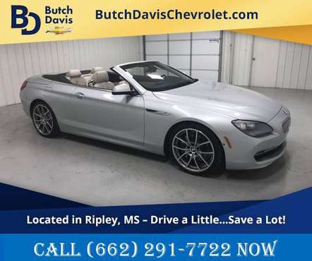2013 BMW 6 Series 650i Convertible w Leather +Navigation For Sale for sale in Ripley, MS