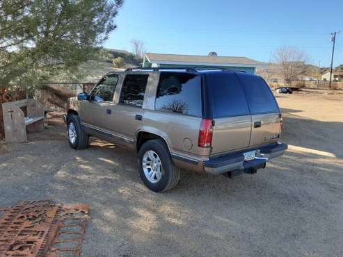 99 Chevy 1500 4x4 Tahoe - cars & trucks - by owner - vehicle... for sale in Dewey, AZ