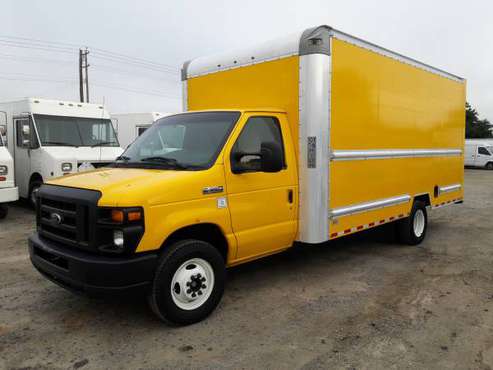 2015 FORD E350 CUTAWAY 16 FEET BOX TRUCK WITH RAMP for sale in San Jose, CA